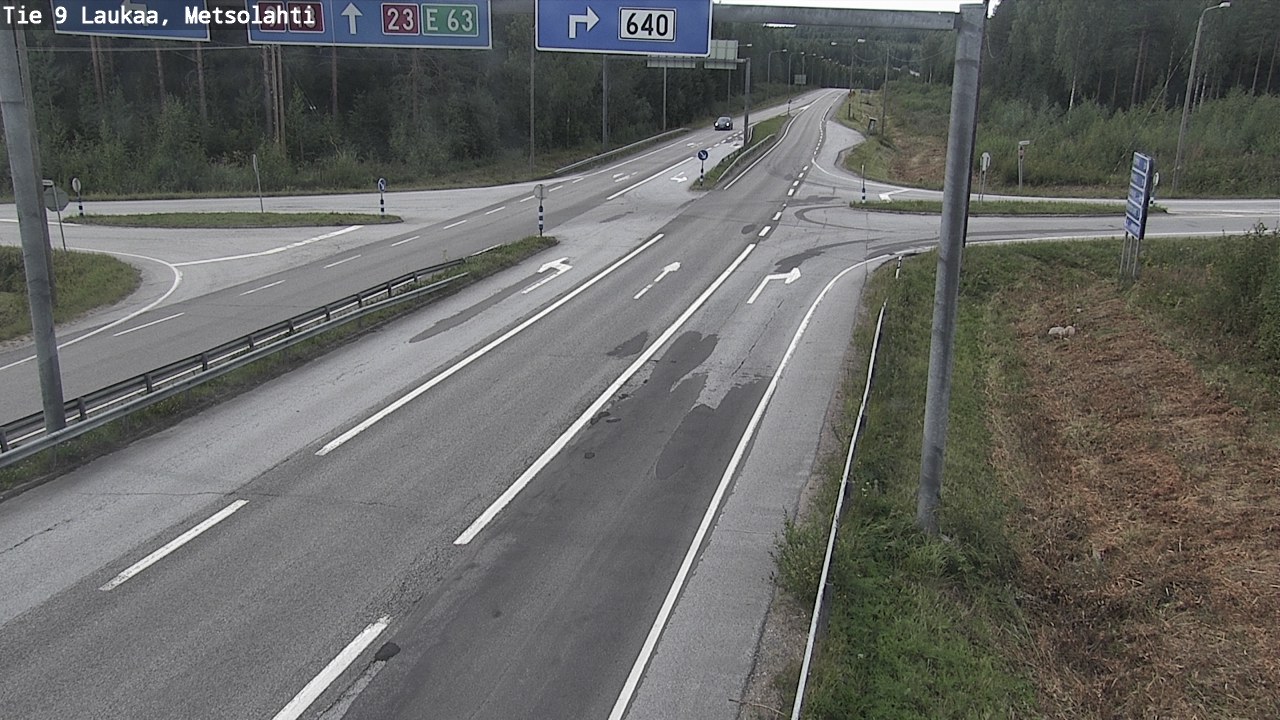 Kelikamerat Kuva Tie 9 Laukaa, Metsolahti, Laukaa, Keski-Suomi