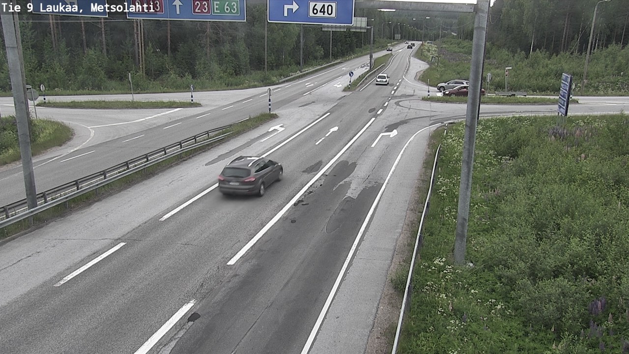 Kelikamerat Kuva Tie 9 Laukaa, Metsolahti, Laukaa, Keski-Suomi