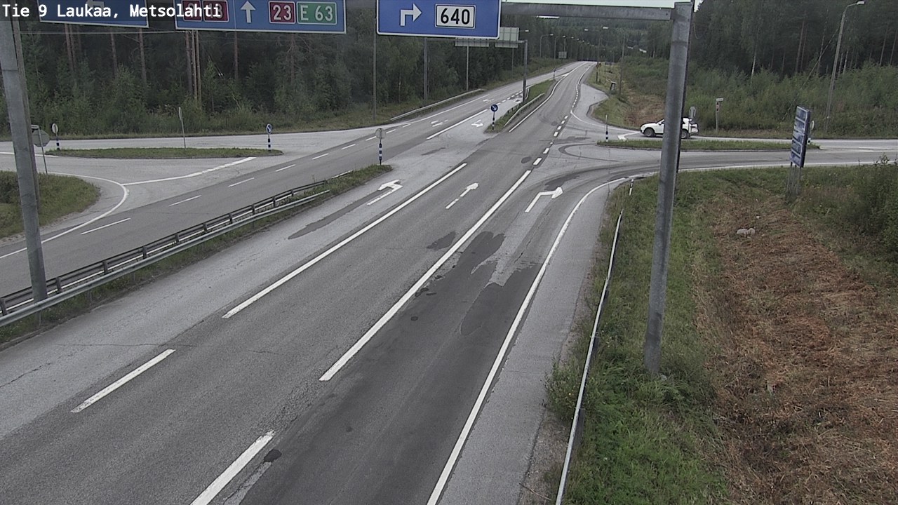 Weather Camera Image Road 9 Laukaa, Metsolahti, Laukaa, Keski-Suomi