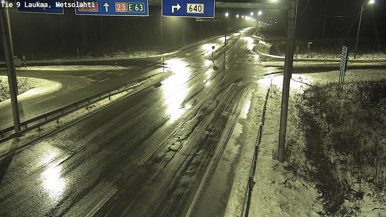 Weather Camera Image Väg 9 Laukaa, Metsolahti, Laukaa, Keski-Suomi