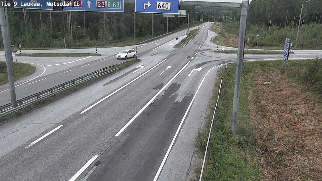 Weather Camera Image Road 9 Laukaa, Metsolahti, Laukaa, Keski-Suomi