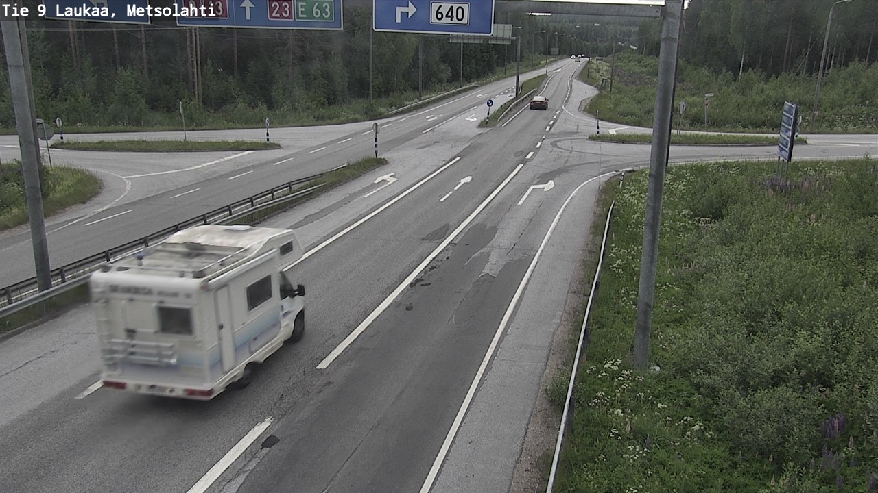 Kelikamerat Kuva Tie 9 Laukaa, Metsolahti, Laukaa, Keski-Suomi