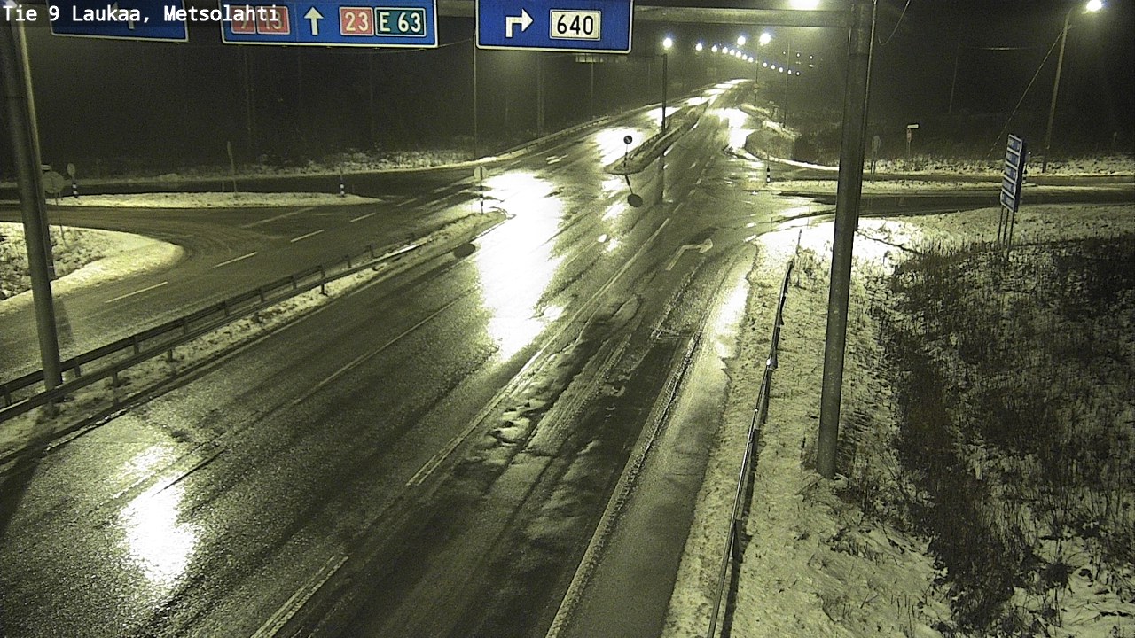 Weather Camera Image Väg 9 Laukaa, Metsolahti, Laukaa, Keski-Suomi
