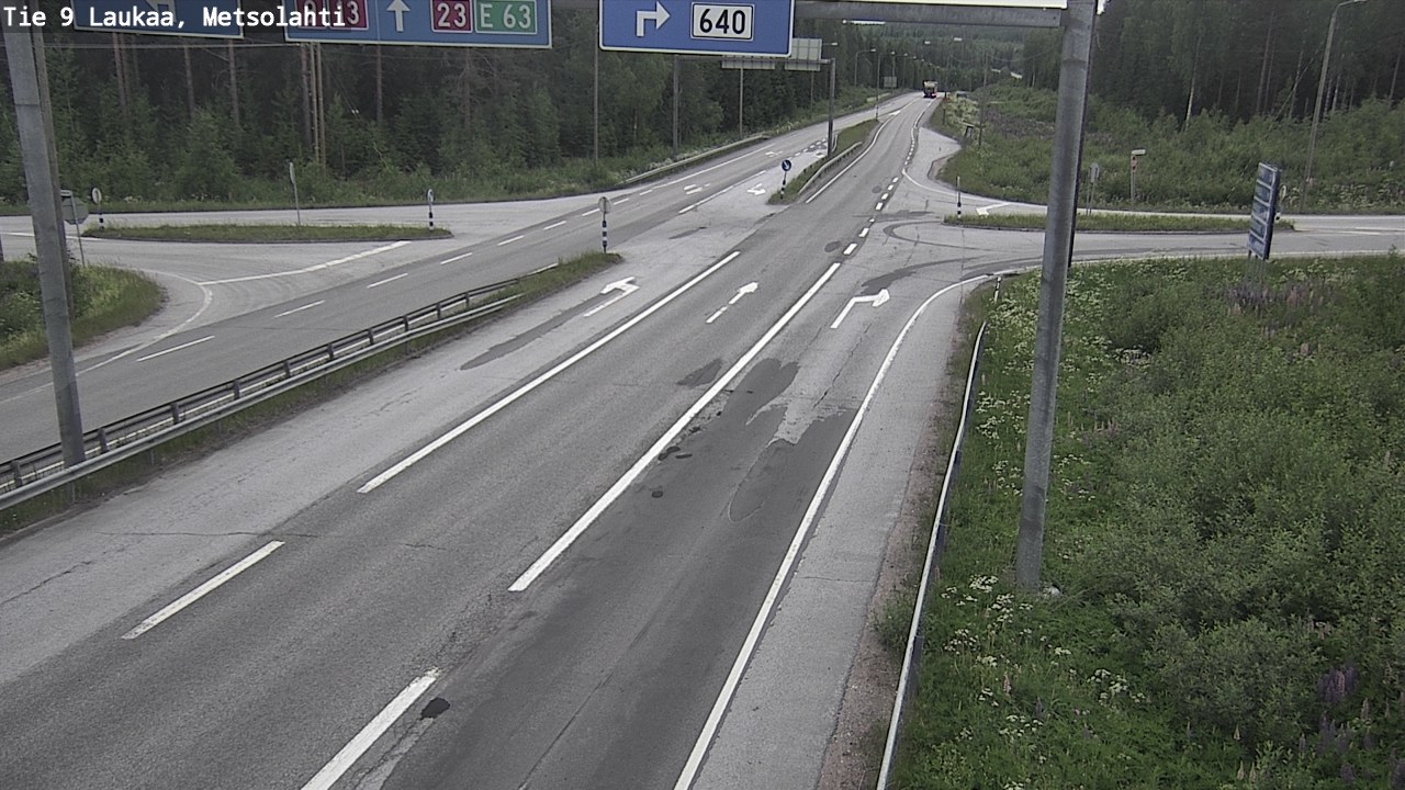Kelikamerat Kuva Tie 9 Laukaa, Metsolahti, Laukaa, Keski-Suomi