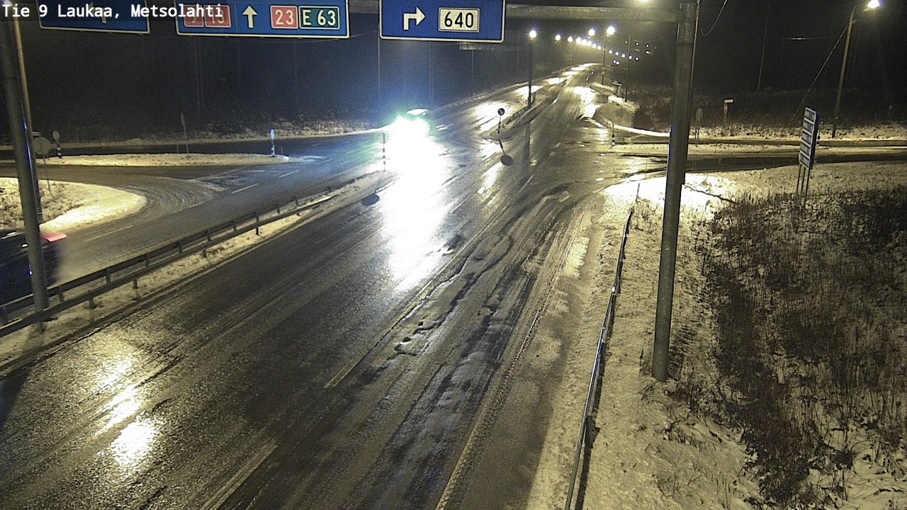 Weather Camera Image Väg 9 Laukaa, Metsolahti, Laukaa, Keski-Suomi