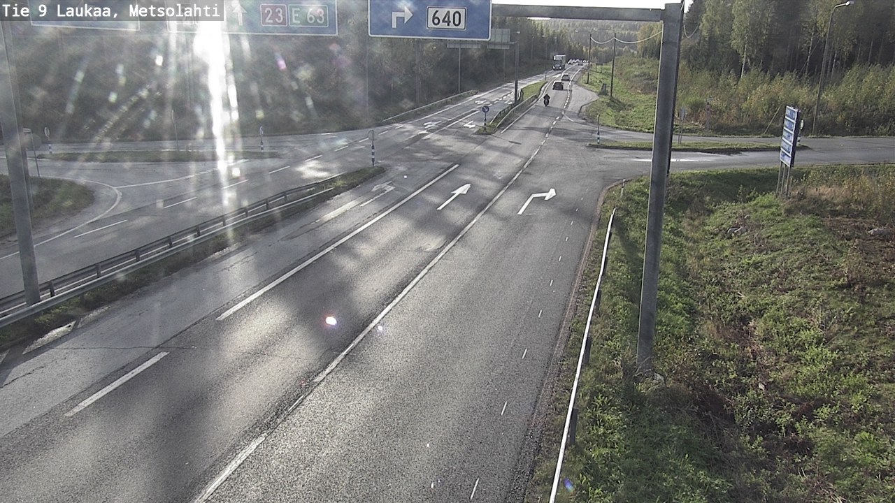 Weather Camera Image Road 9 Laukaa, Metsolahti, Laukaa, Keski-Suomi