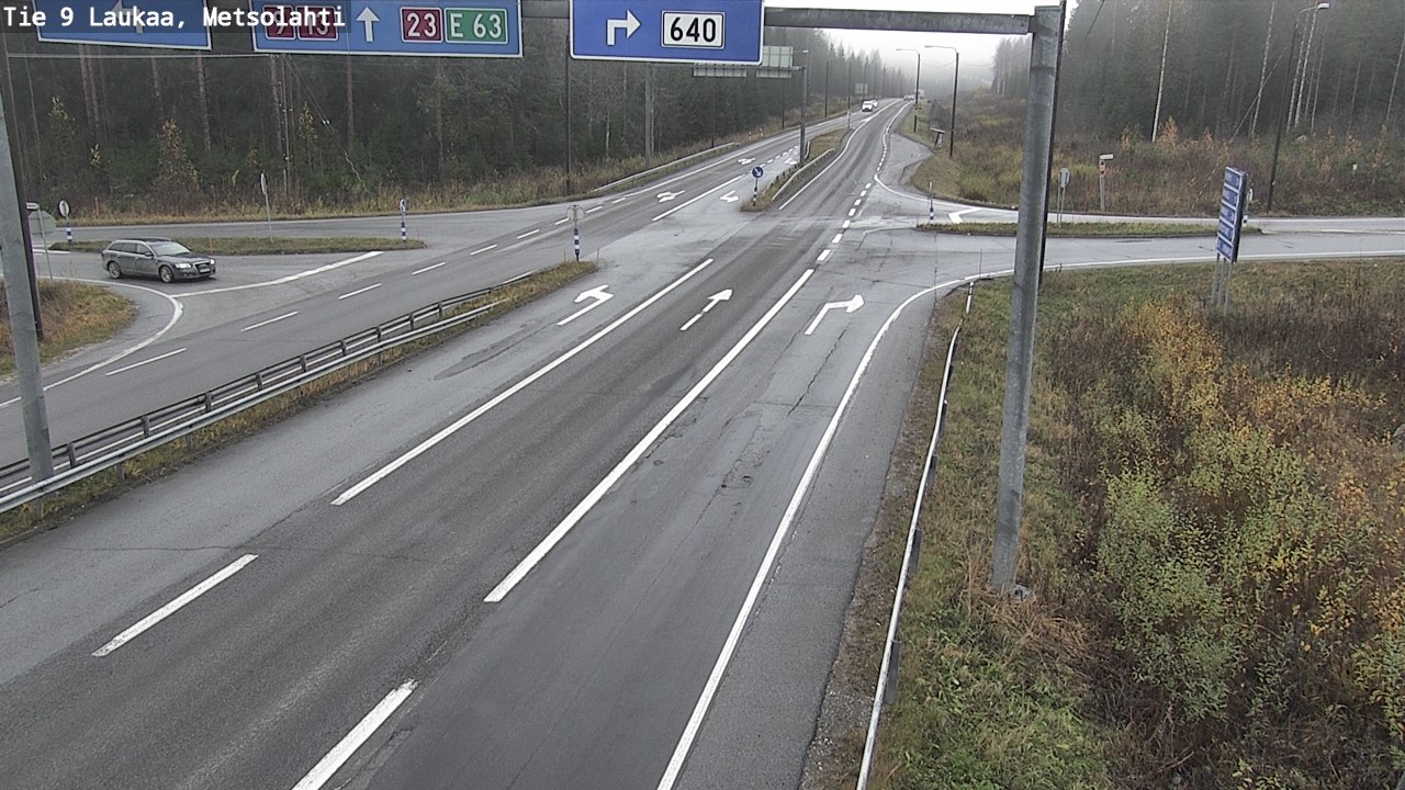 Kelikamerat Kuva Tie 9 Laukaa, Metsolahti, Laukaa, Keski-Suomi