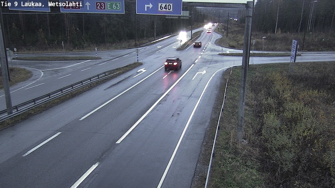 Kelikamerat Kuva Tie 9 Laukaa, Metsolahti, Laukaa, Keski-Suomi