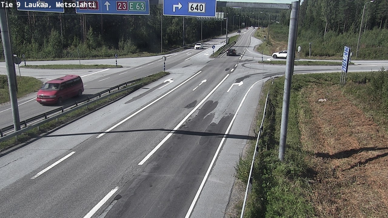 Kelikamerat Kuva Tie 9 Laukaa, Metsolahti, Laukaa, Keski-Suomi