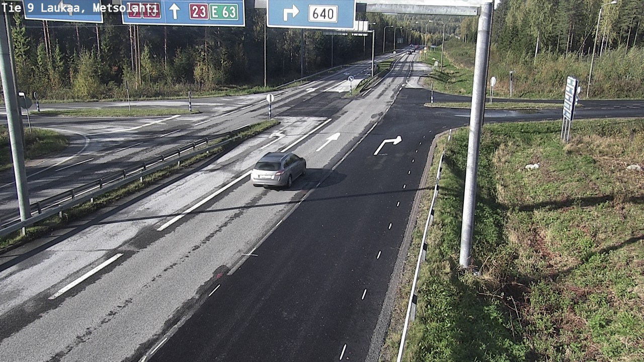 Kelikamerat Kuva Tie 9 Laukaa, Metsolahti, Laukaa, Keski-Suomi