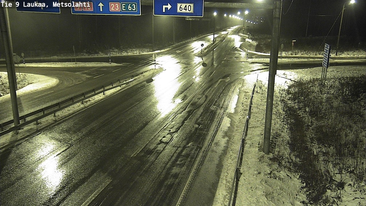 Weather Camera Image Väg 9 Laukaa, Metsolahti, Laukaa, Keski-Suomi