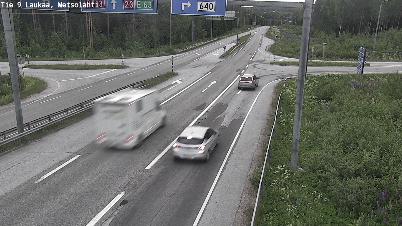 Kelikamerat Kuva Tie 9 Laukaa, Metsolahti, Laukaa, Keski-Suomi