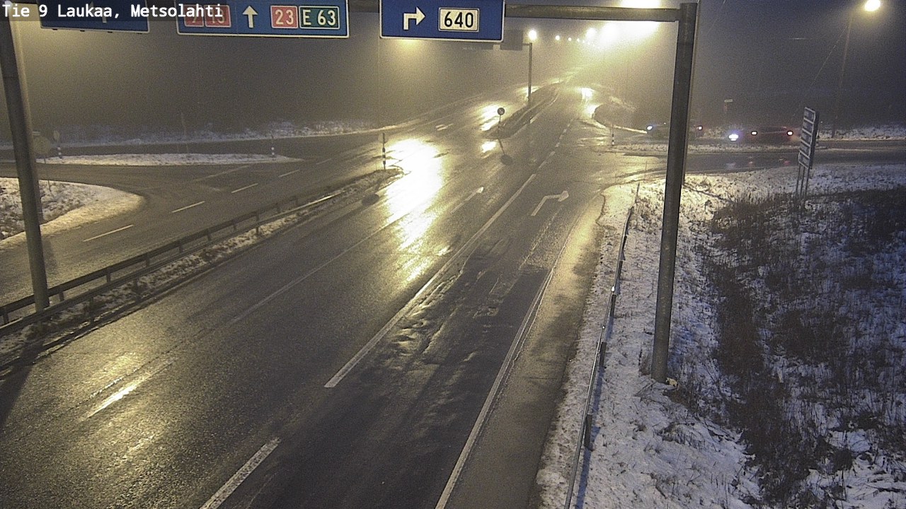 Weather Camera Image Väg 9 Laukaa, Metsolahti, Laukaa, Keski-Suomi