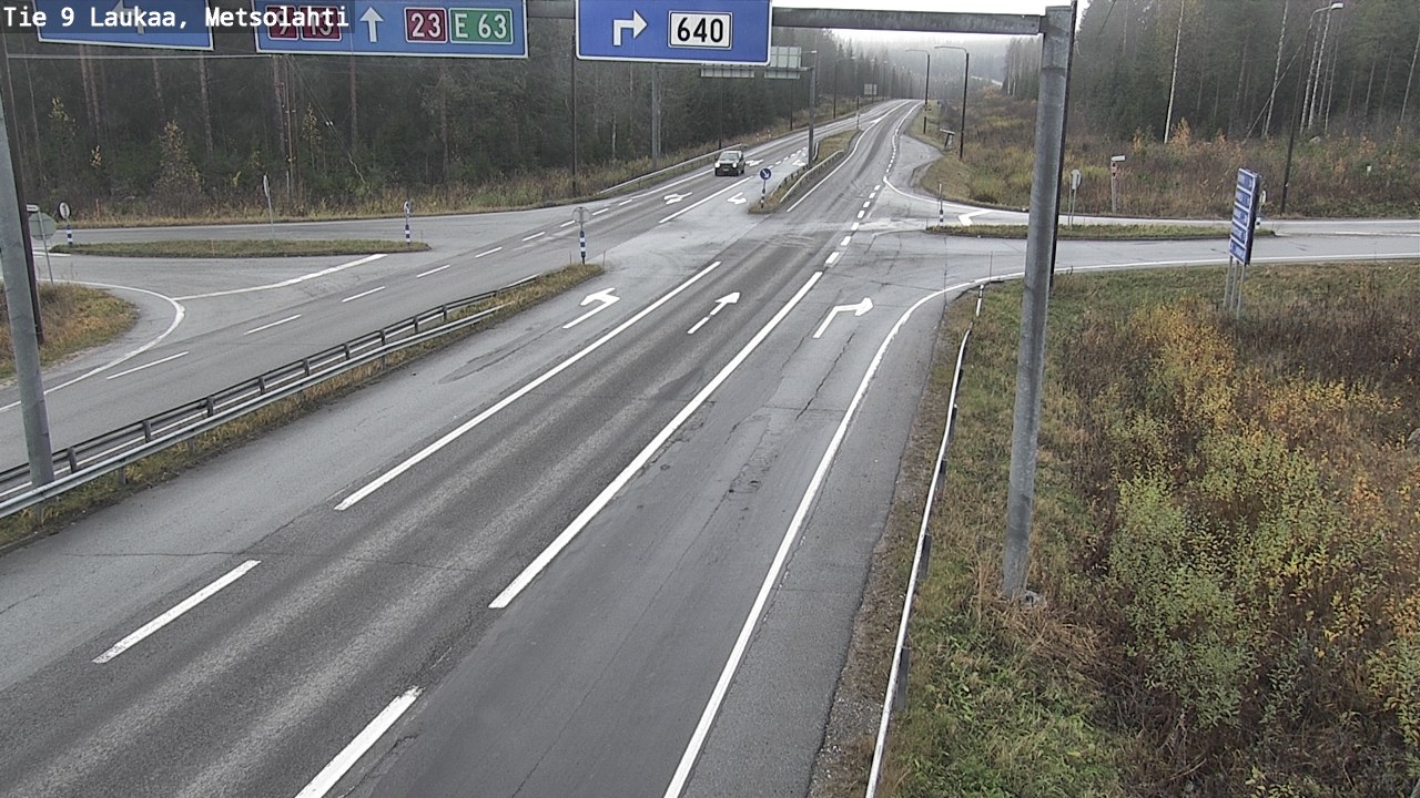 Kelikamerat Kuva Tie 9 Laukaa, Metsolahti, Laukaa, Keski-Suomi