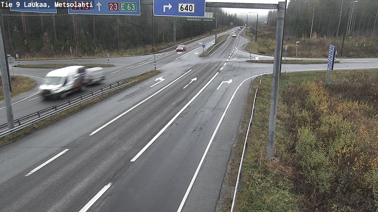 Kelikamerat Kuva Tie 9 Laukaa, Metsolahti, Laukaa, Keski-Suomi