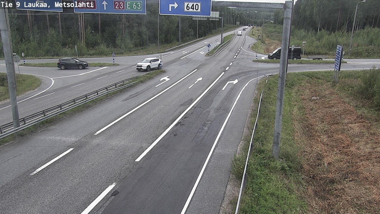 Weather Camera Image Road 9 Laukaa, Metsolahti, Laukaa, Keski-Suomi