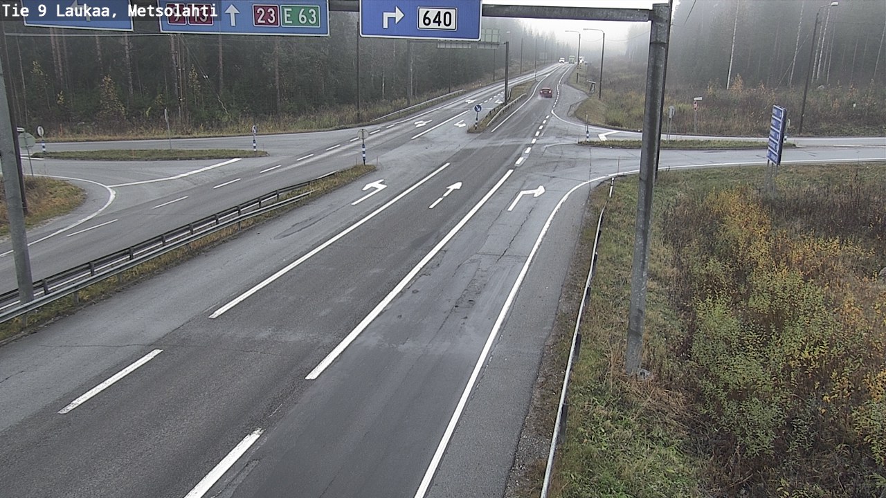 Kelikamerat Kuva Tie 9 Laukaa, Metsolahti, Laukaa, Keski-Suomi