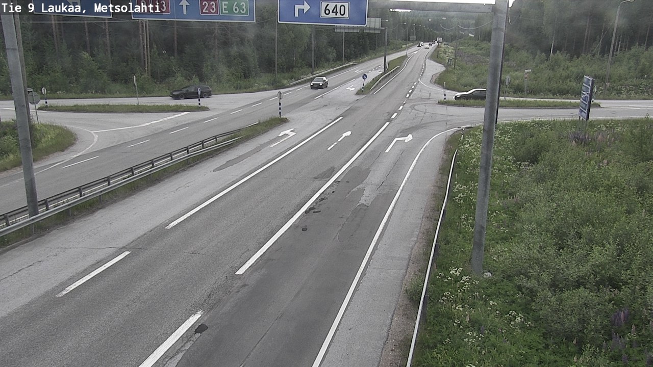Kelikamerat Kuva Tie 9 Laukaa, Metsolahti, Laukaa, Keski-Suomi