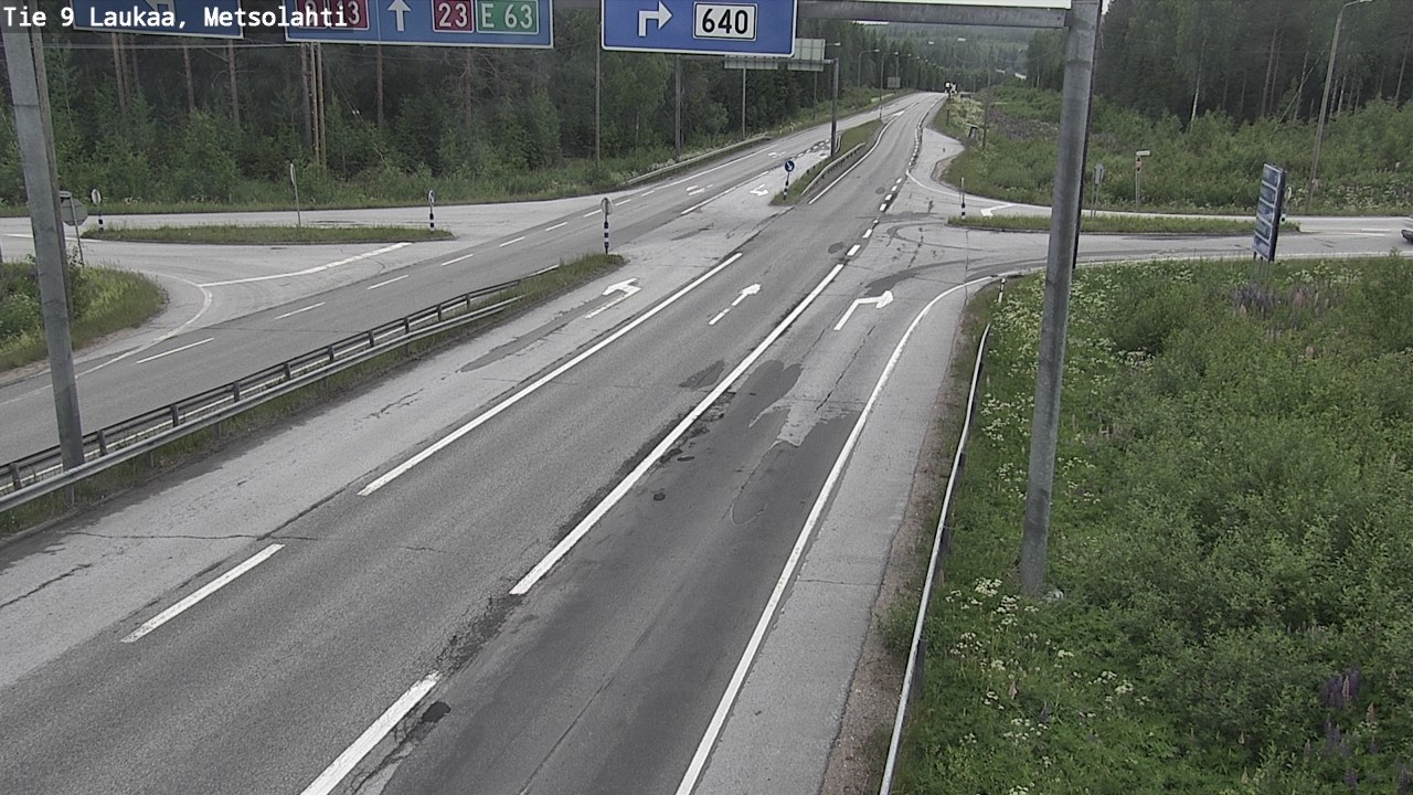 Kelikamerat Kuva Tie 9 Laukaa, Metsolahti, Laukaa, Keski-Suomi