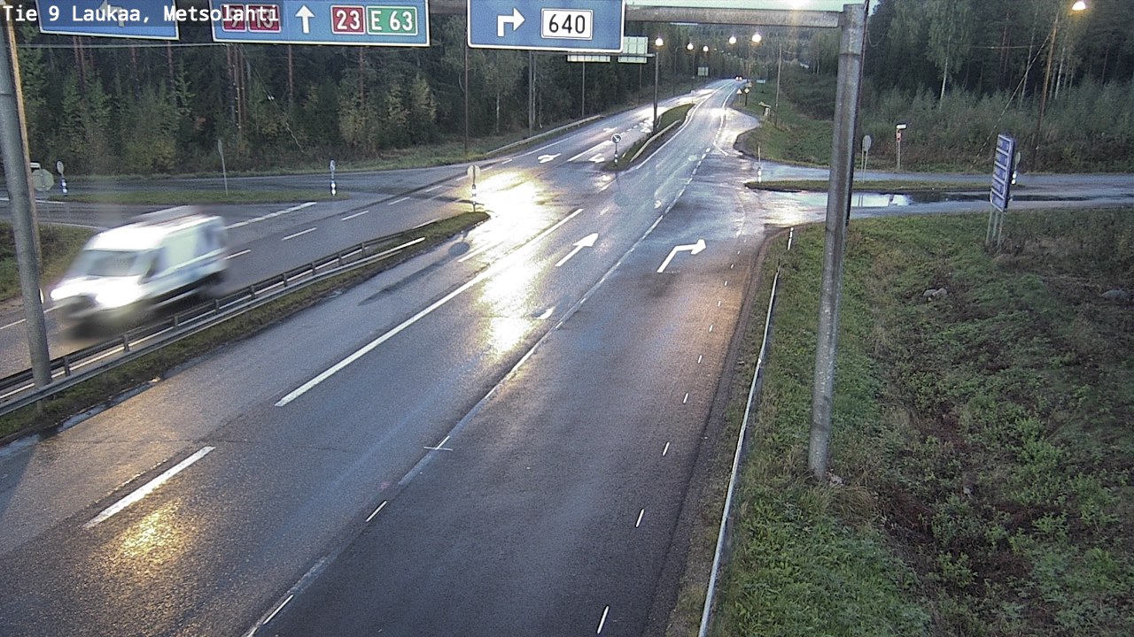 Weather Camera Image Road 9 Laukaa, Metsolahti, Laukaa, Keski-Suomi