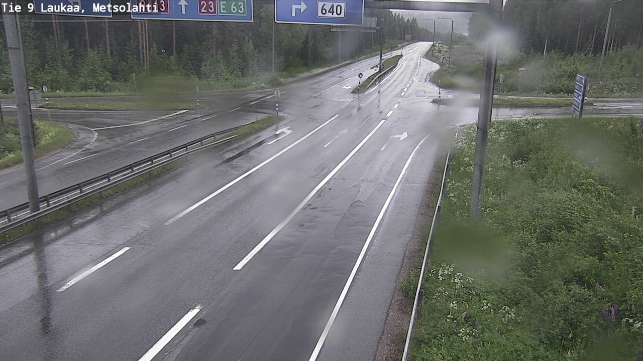Kelikamerat Kuva Tie 9 Laukaa, Metsolahti, Laukaa, Keski-Suomi