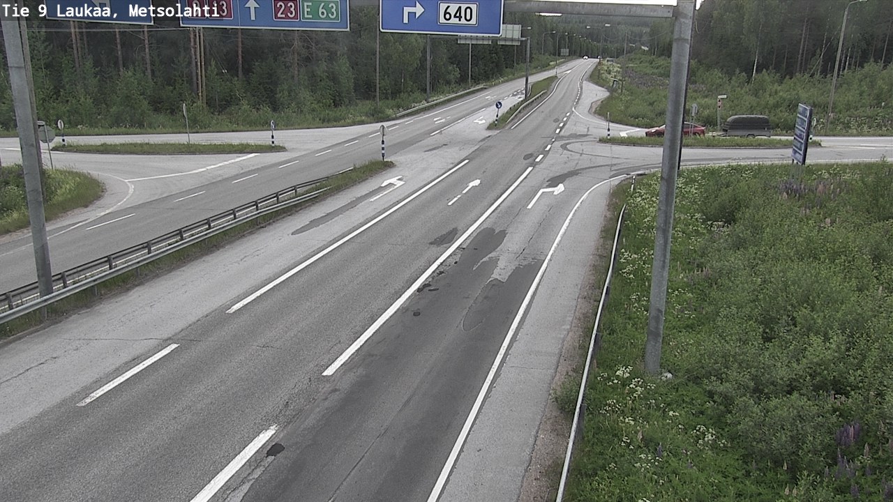 Kelikamerat Kuva Tie 9 Laukaa, Metsolahti, Laukaa, Keski-Suomi
