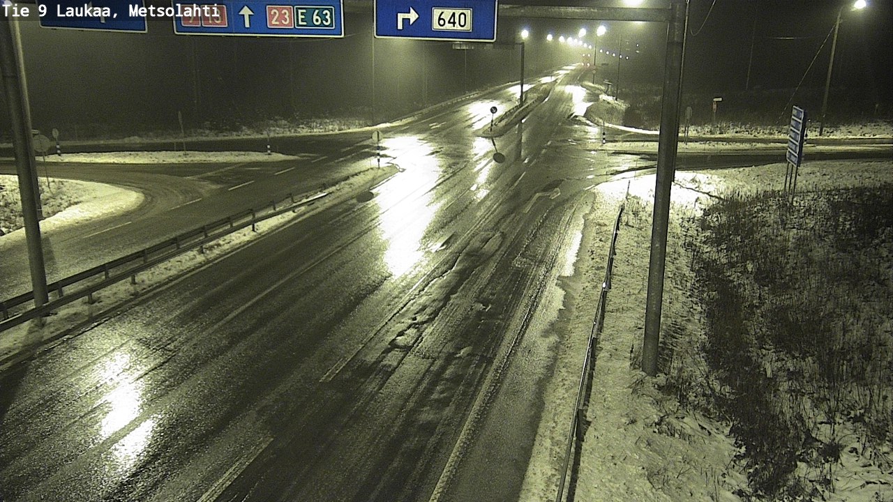 Weather Camera Image Väg 9 Laukaa, Metsolahti, Laukaa, Keski-Suomi