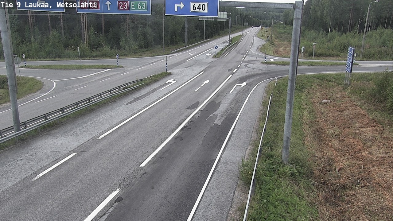 Weather Camera Image Road 9 Laukaa, Metsolahti, Laukaa, Keski-Suomi