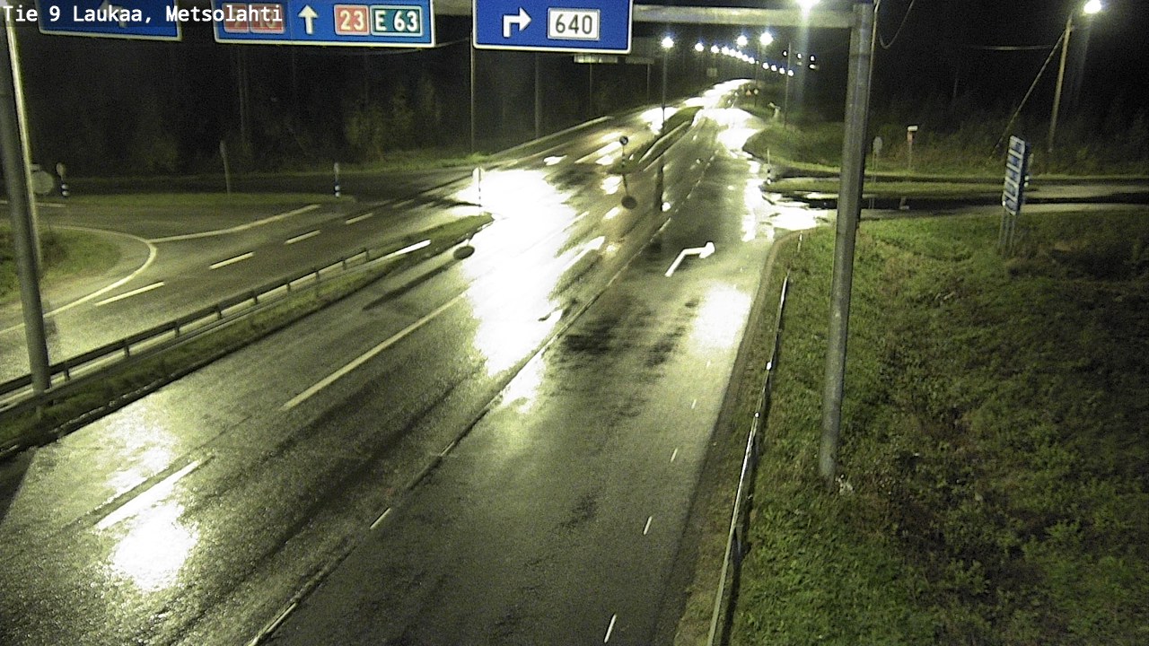 Weather Camera Image Road 9 Laukaa, Metsolahti, Laukaa, Keski-Suomi