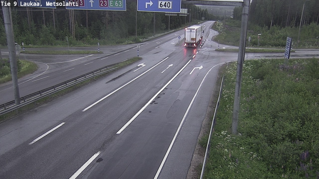 Kelikamerat Kuva Tie 9 Laukaa, Metsolahti, Laukaa, Keski-Suomi