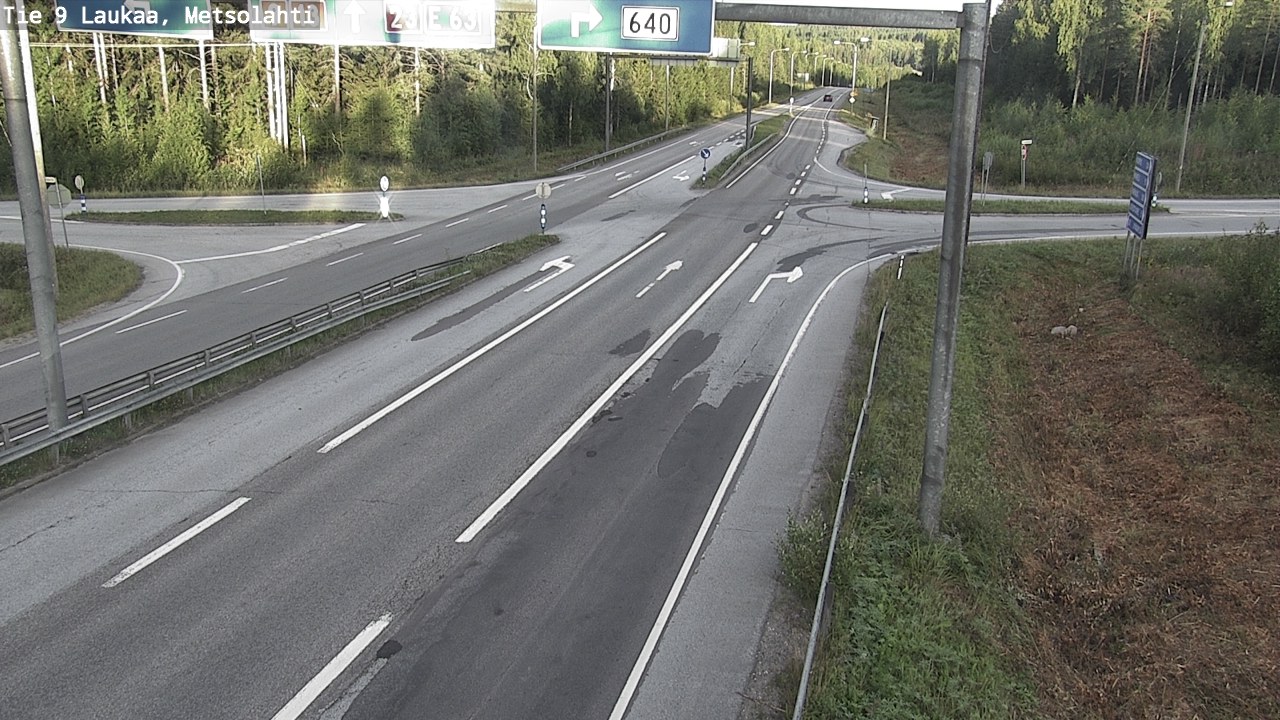 Weather Camera Image Road 9 Laukaa, Metsolahti, Laukaa, Keski-Suomi