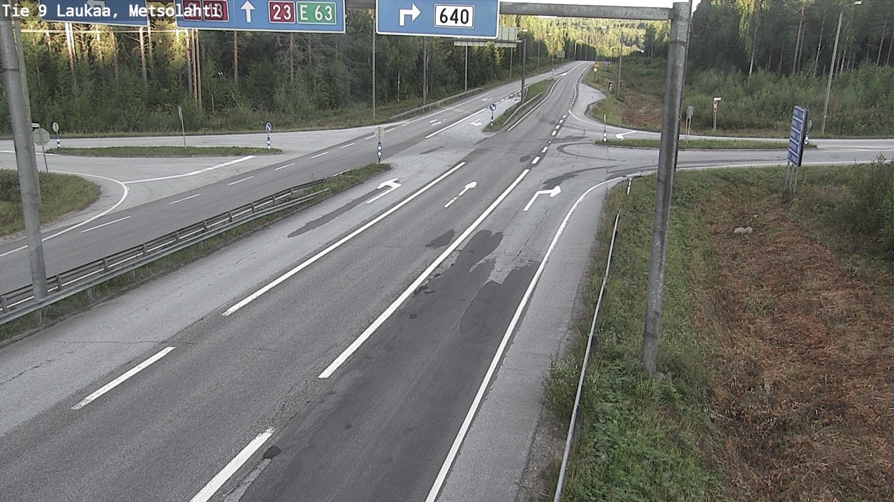 Weather Camera Image Road 9 Laukaa, Metsolahti, Laukaa, Keski-Suomi