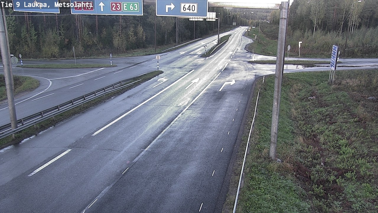 Weather Camera Image Road 9 Laukaa, Metsolahti, Laukaa, Keski-Suomi