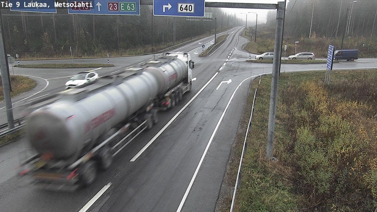 Kelikamerat Kuva Tie 9 Laukaa, Metsolahti, Laukaa, Keski-Suomi