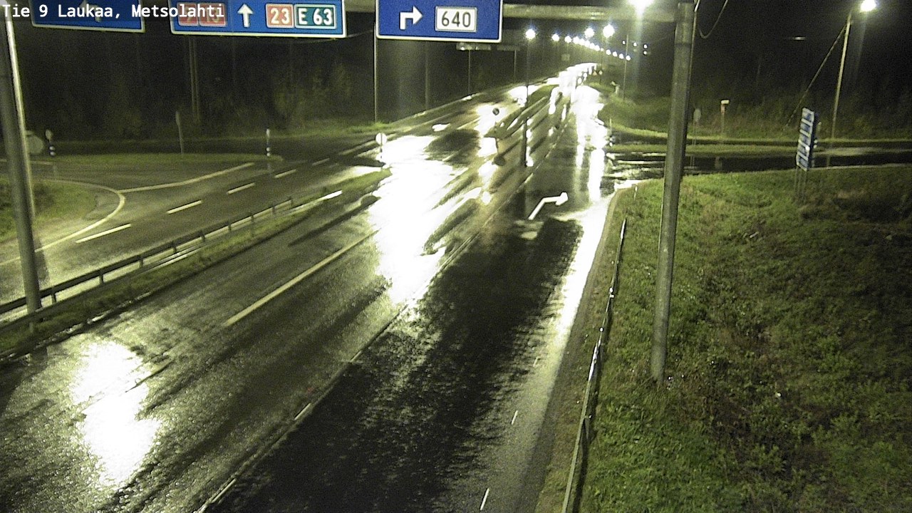 Weather Camera Image Road 9 Laukaa, Metsolahti, Laukaa, Keski-Suomi