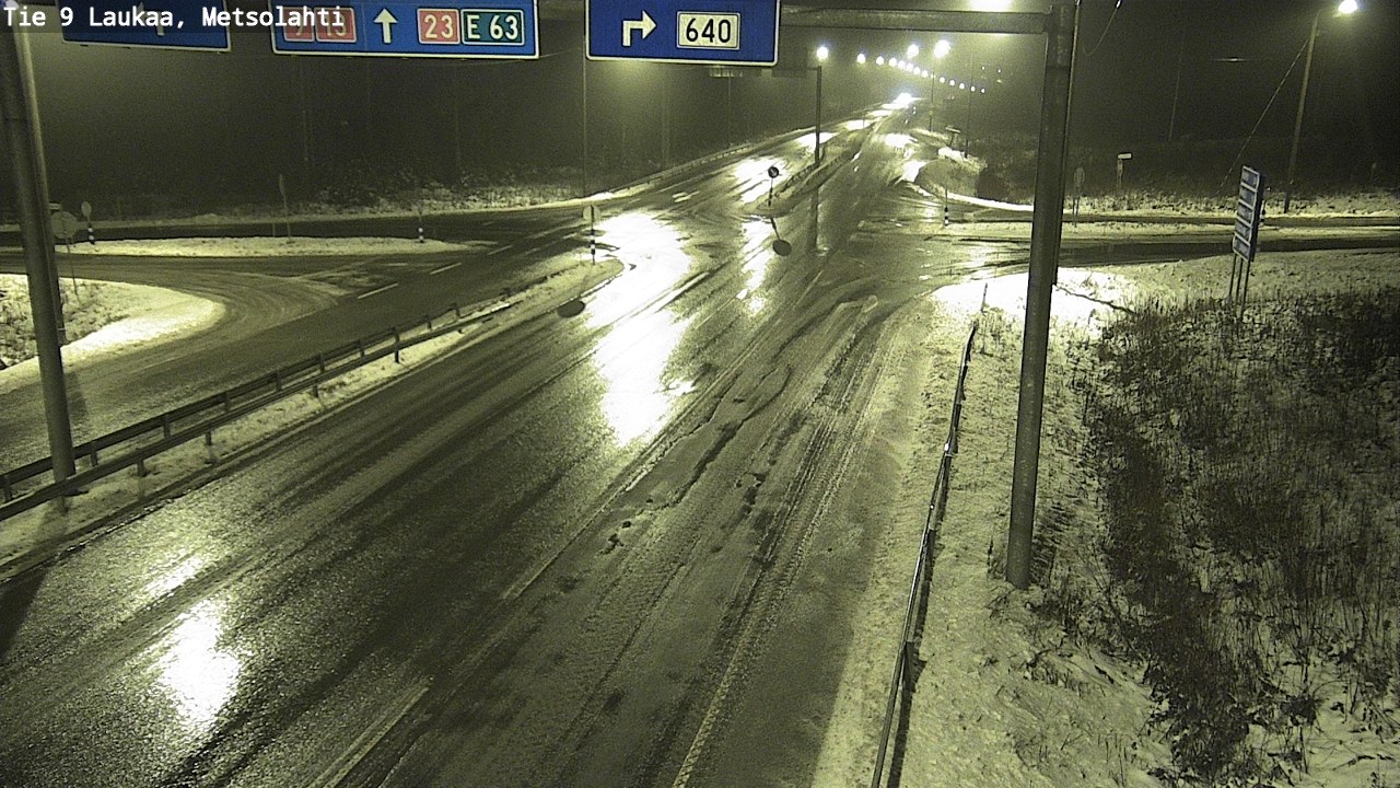 Weather Camera Image Väg 9 Laukaa, Metsolahti, Laukaa, Keski-Suomi
