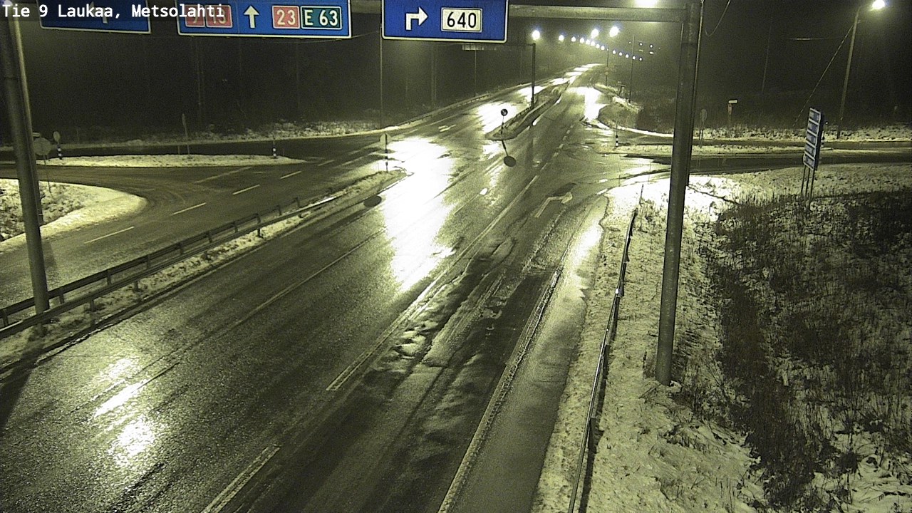Weather Camera Image Väg 9 Laukaa, Metsolahti, Laukaa, Keski-Suomi