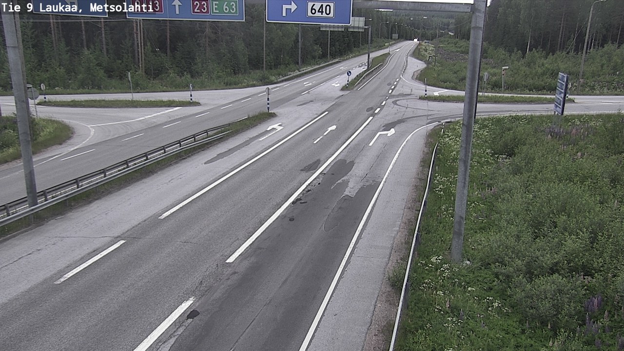 Kelikamerat Kuva Tie 9 Laukaa, Metsolahti, Laukaa, Keski-Suomi