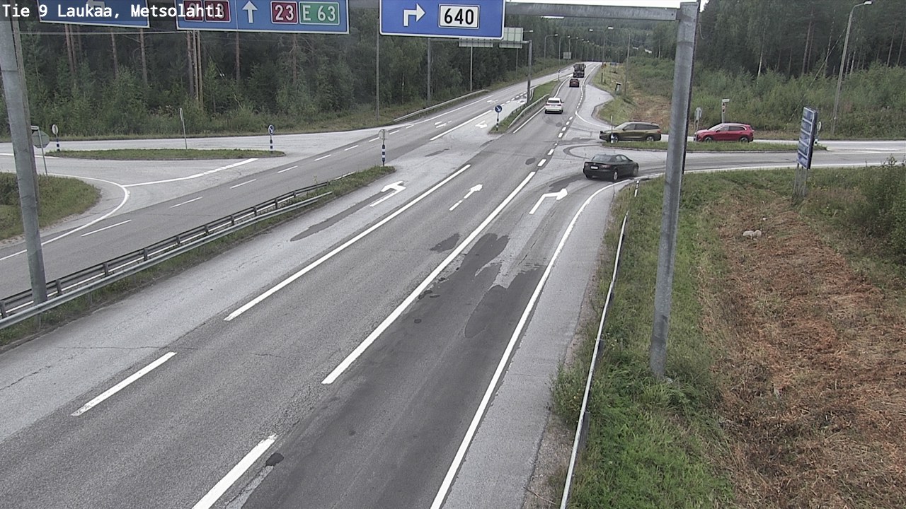 Weather Camera Image Road 9 Laukaa, Metsolahti, Laukaa, Keski-Suomi