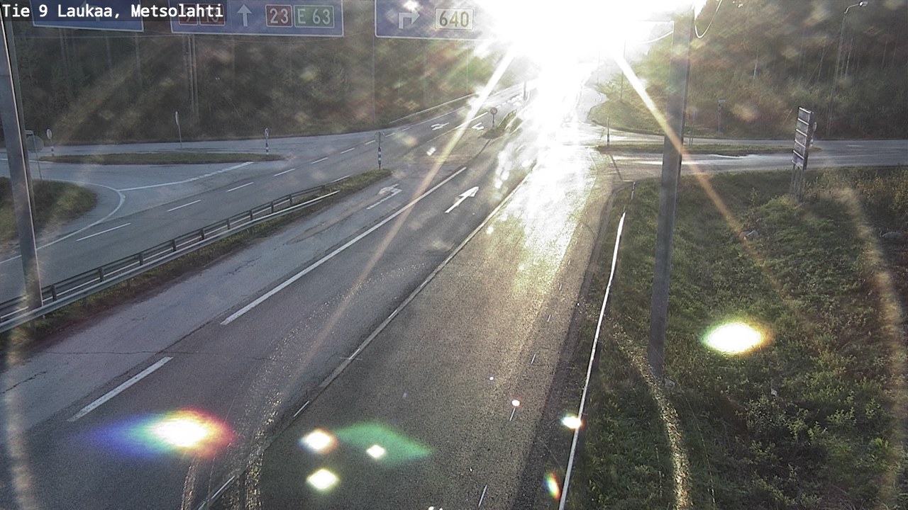 Weather Camera Image Road 9 Laukaa, Metsolahti, Laukaa, Keski-Suomi