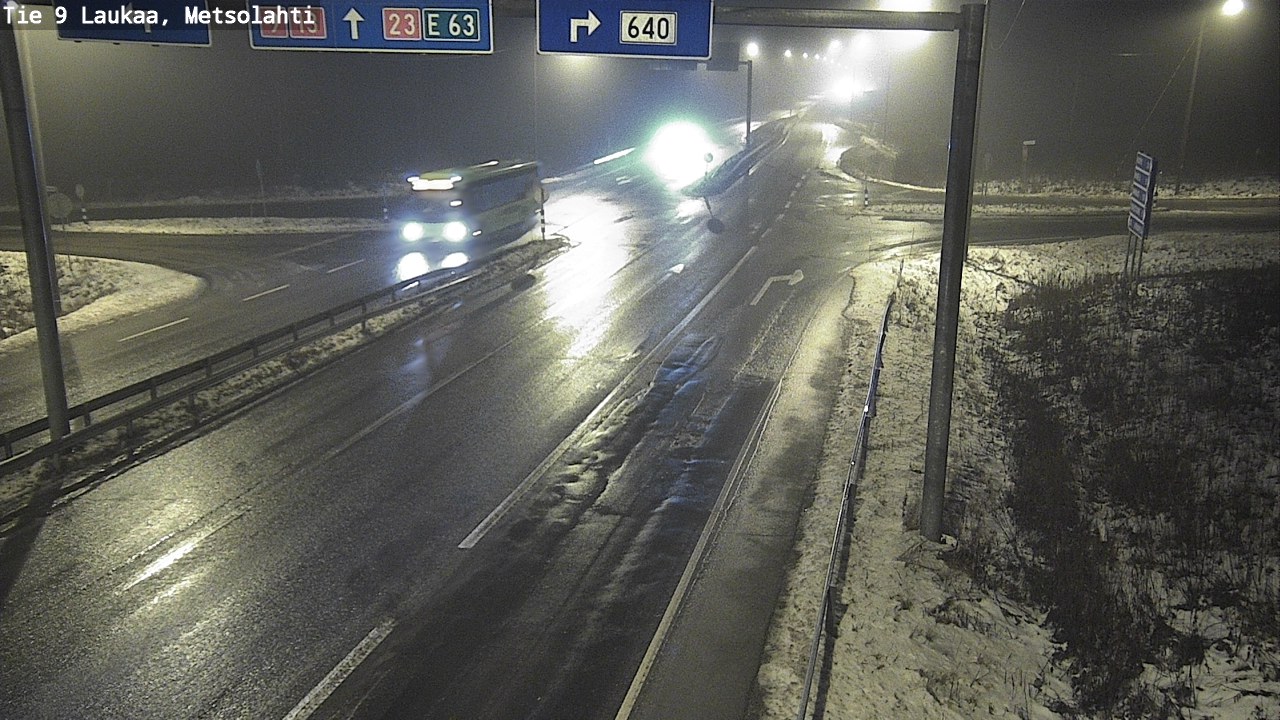 Weather Camera Image Väg 9 Laukaa, Metsolahti, Laukaa, Keski-Suomi