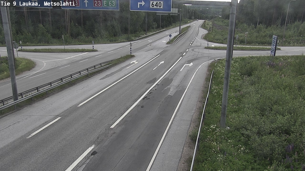 Kelikamerat Kuva Tie 9 Laukaa, Metsolahti, Laukaa, Keski-Suomi