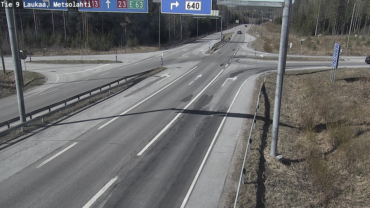 Kelikamerat Kuva Tie 9 Laukaa, Metsolahti, Laukaa, Keski-Suomi