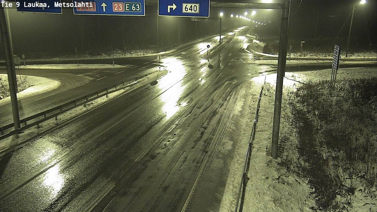 Weather Camera Image Väg 9 Laukaa, Metsolahti, Laukaa, Keski-Suomi