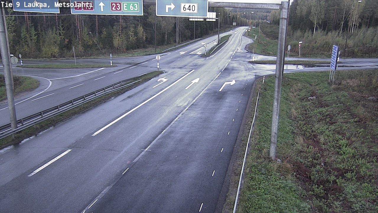 Weather Camera Image Road 9 Laukaa, Metsolahti, Laukaa, Keski-Suomi