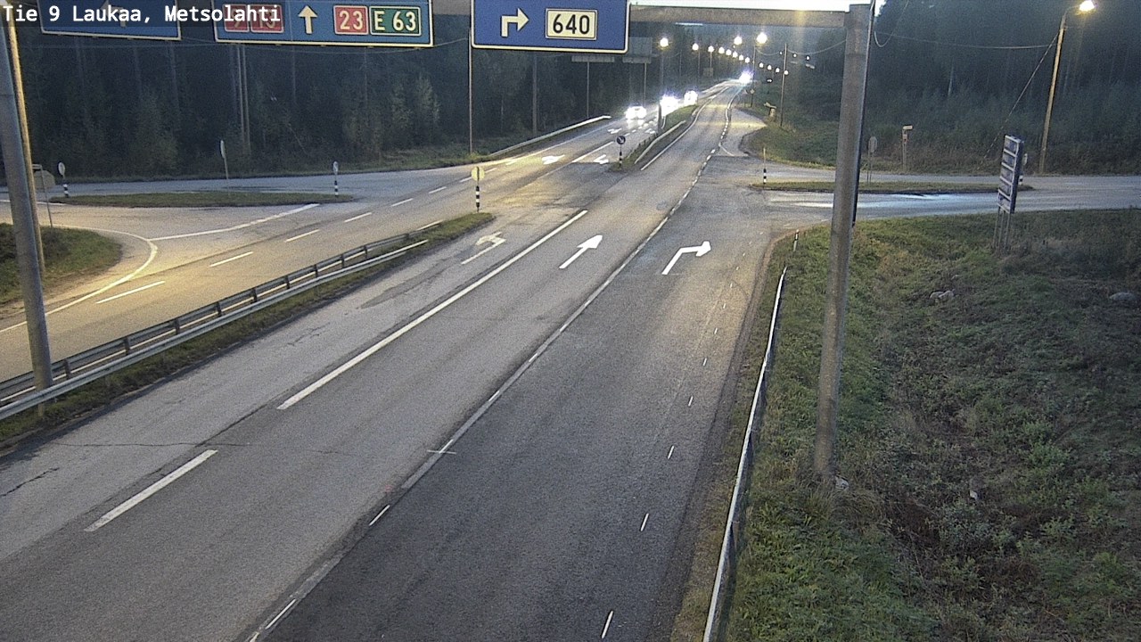 Weather Camera Image Road 9 Laukaa, Metsolahti, Laukaa, Keski-Suomi