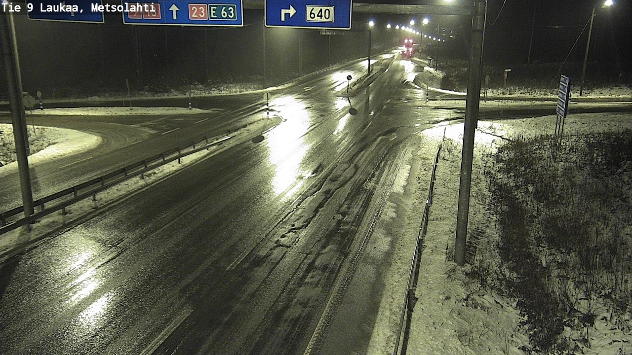Weather Camera Image Väg 9 Laukaa, Metsolahti, Laukaa, Keski-Suomi