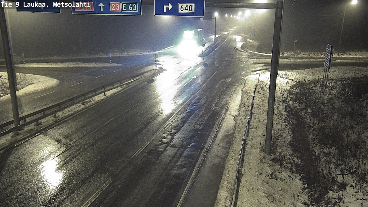 Weather Camera Image Väg 9 Laukaa, Metsolahti, Laukaa, Keski-Suomi