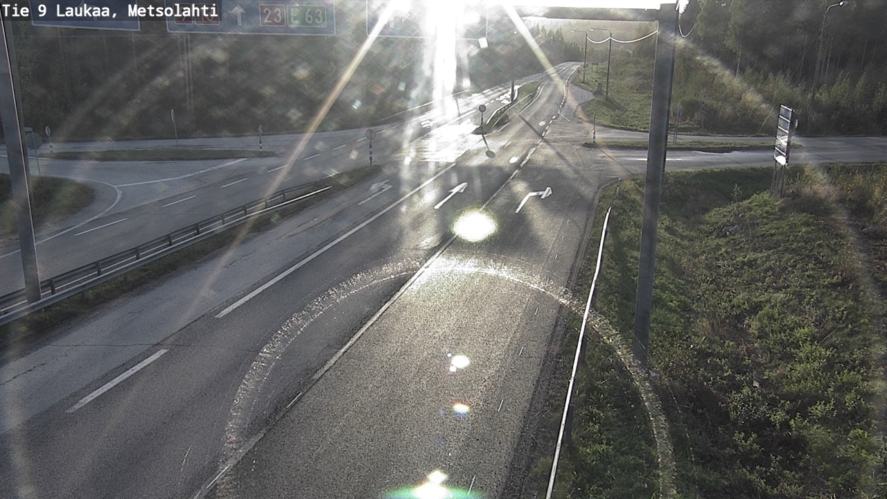 Weather Camera Image Road 9 Laukaa, Metsolahti, Laukaa, Keski-Suomi