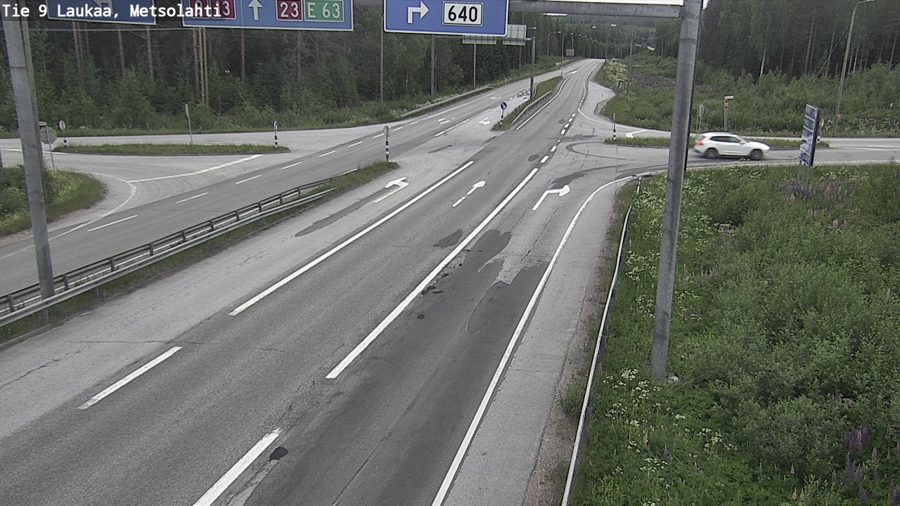 Kelikamerat Kuva Tie 9 Laukaa, Metsolahti, Laukaa, Keski-Suomi